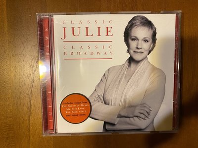 Julie Andrews Classic Julie Classic Broadway 歐洲版