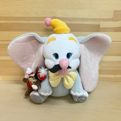 日本迪士尼 小丑妝 小飛象娃娃 絕版 限定