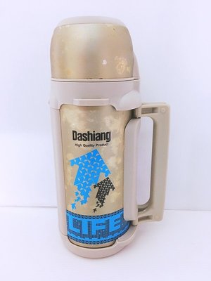 【寶來塢】日本 Dashiang 真水廣口保溫瓶 真空保溫瓶 1500ml 真水系列 七成新