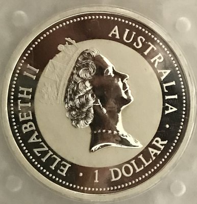 澳洲笑鴗鳥銀幣1994年1OZ