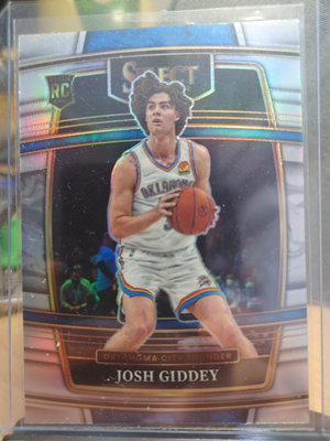 2021-22 Select Basketball Silver Concourse Josh Giddey 銀亮