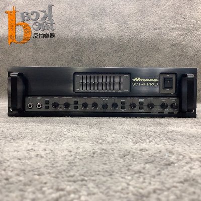 【反拍樂器】Ampeg SVT-4 PRO 1200W 電貝斯真空管音箱頭 公司貨 免運