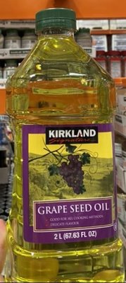 Kirkland Signature科克蘭 葡萄籽油 每瓶2公升-吉兒好市多COSTCO代購