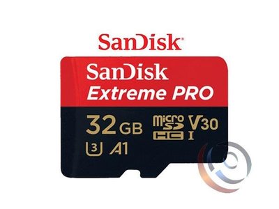 「阿秒市集」Sandisk Extreme Pro MicroSDHC TF 32G U3 A1 100M 記憶卡