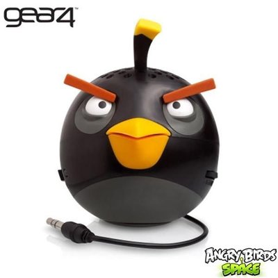 Angry Birds Mini Speaker 憤怒鳥迷你系列重低音喇叭-憤怒黑鳥 Black Bird
