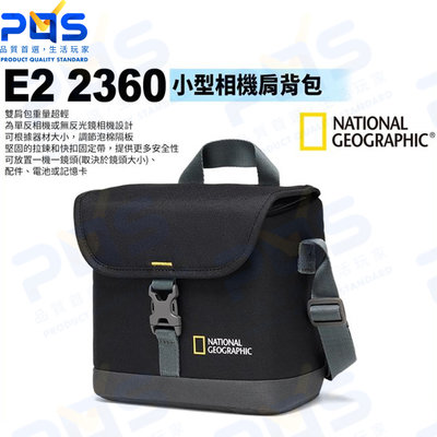 台南PQS National Geographic 國家地理 E2 2360 小型相機肩背包 側背包 收納包 相機包
