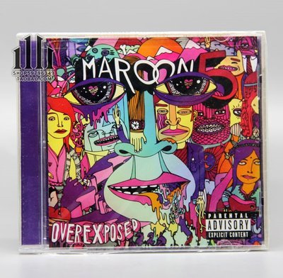 現貨】魔力紅 Maroon 5 Overexposed CD [U]