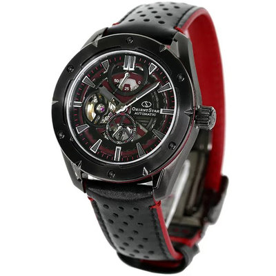 預購 ORIENT STAR RK-AV0A03B 東方錶 43mm 機械錶 黑色面盤 黑色皮錶帶 男錶女錶