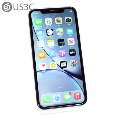 【US3C-台南店】【一元起標】Apple iPhone XR 5.8吋 白色 A11 Bionic處理器 FaceID臉部解鎖 IP67防水防塵 二手手機