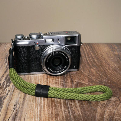 cam-in 相機手腕帶適用於富士XT30索尼A7M3徠卡復古棉織微單手繩