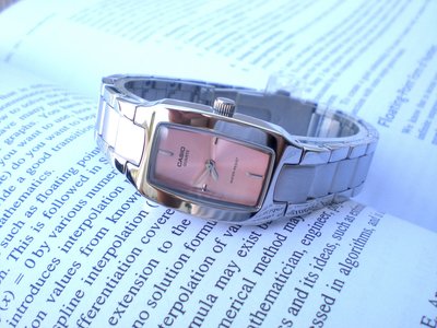 經緯度鐘錶 CASIO手錶 長方時尚氣質高雅 淑女指針錶 全新公司貨【特價↘760】 LTP-1165A-4C
