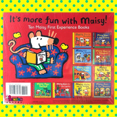 [邦森外文書] Maisy Mouse First Experience 小老鼠波波 第一次經驗 10本平裝套書