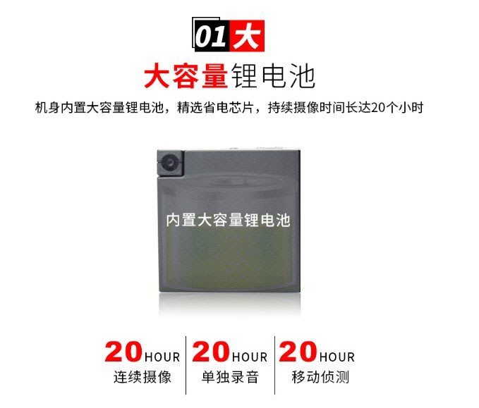 💯續航攝影24小時 保固一年👍🏻 MD13 強磁 攝影機 攝像機 監視器 密錄 移動偵測 旋轉攝像頭 相機