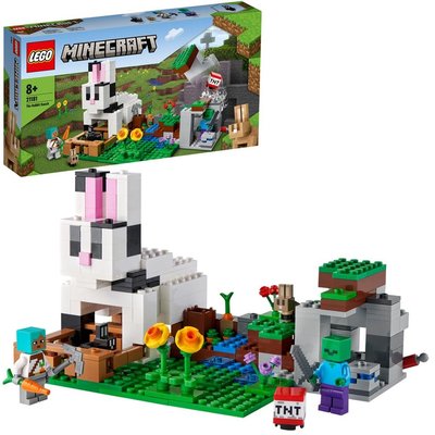 現貨 LEGO 21181 創世紀 麥塊 Minecraft™ 系列 兔子牧場 全新未拆 公司貨