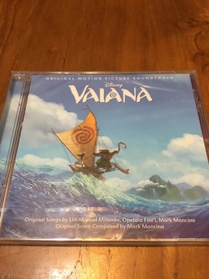 正版全新CD~迪士尼電影原聲帶 海洋奇緣 歐洲英文版VAIANA