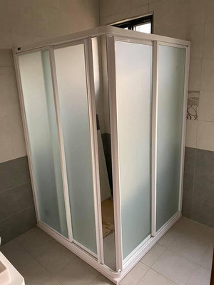 【工匠家居生活館 】 浴室拉門 直角型 L型 有框 PS板 淋浴拉門 ✿ 含到府安裝