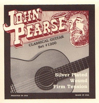 《白毛猴樂器》John Pearse JPXC-1200 古典吉他弦 銀弦 高張力 29-44 古典吉他 吉他弦