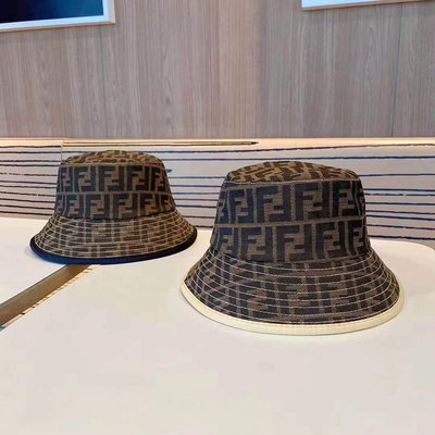 YOYO免運~FENDI 芬迪 同款冷帽時尚薄款戶外旅游漁夫帽子盆帽