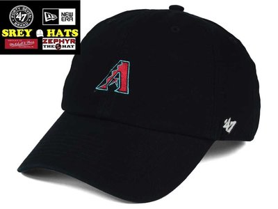 [SREY帽屋]預購＊47 Brand CLEAN UP Base Runner MLB亞利桑那響尾蛇 小圖棒球帽老帽