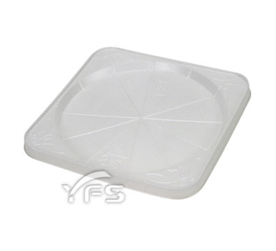 F12-8吋蛋糕盤PS(白/咖啡) (甜點/蛋糕/麵包/派對/喜宴/沙拉/生鮮蔬果)