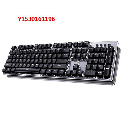 游戲鍵盤HP/惠普GK100機械鍵盤青軸黑茶紅軸電競游戲專用吃雞有線鍵鼠套裝