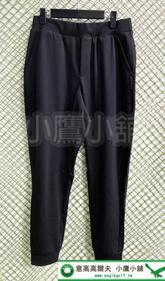 [小鷹小舖] PUMA GOLF 59795901 高爾夫 男仕 長褲 彈性 鬆緊褲帶 圓形針織 彈性纖維 黑色