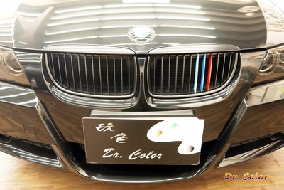 Dr. Color 玩色專業汽車包膜 BMW 335i Touring 亮紅 / 深藍 / 水藍_鼻頭