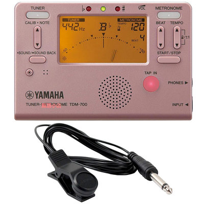 精品日本代購雅馬哈yamaha電子調音器節拍器 75 TDM 700P 拾音器KORG