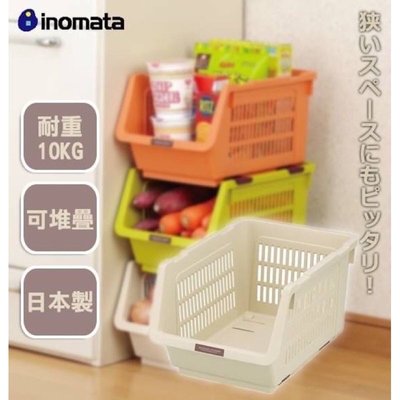 滑輪置物籃 可疊放置物盒 蔬果籃 疊加收納箱 日本製