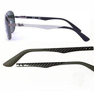 【米顏】 雷朋Ray.Ban眼鏡配件太陽墨鏡 RB8313 8310 碳纖維腿腳安裝