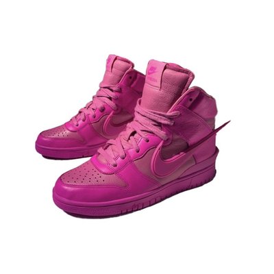 【正品】AMBUSH x Nike Dunk High 玫粉 籃球 CU7544-600潮鞋