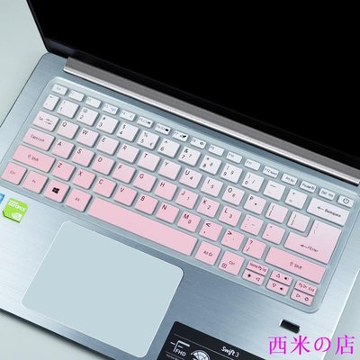 西米の店Acer Swift 3 Sf314 Sf314-52-51Vx 14 英寸鍵盤保護貼軟矽膠超薄矽膠筆記本電腦鍵盤