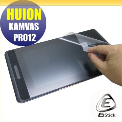 【Ezstick】HUION KAMVAS PRO 12 GT-116 繪圖螢幕 適用 靜電式LCD液晶螢幕貼 (霧面)