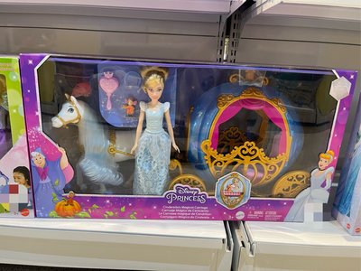 ￼正版現貨 Mattel 全新 DISNEY 迪士尼公主-灰姑娘的魔法馬車