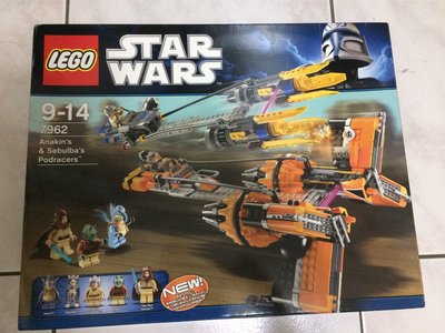 樂高 LEGO Star Wars Anakin Skywalker Sebulba's Podracers 7962