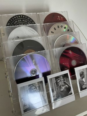cd收納盒專輯收納盒棉花光碟碟片dvd整理箱漫畫收藏保護置物架子