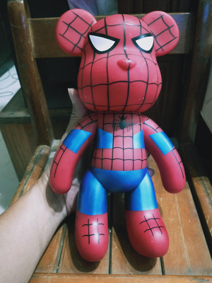 POPOBE 暴力熊/高 25公分/蜘蛛人紅色 Spider Man