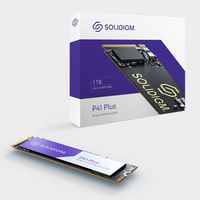 Solidigm P41+ 512GB M.2 PCIe 固態硬碟【風和資訊】