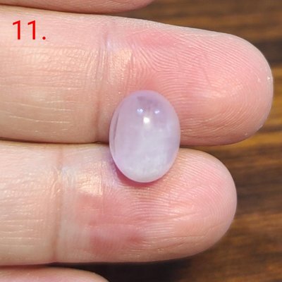 紫鋰輝石 紫磷灰石 戒面 裸石 寶石包邊 鑲嵌寶石材料 蛋面 天然 ❤水晶玉石特賣#B476-11