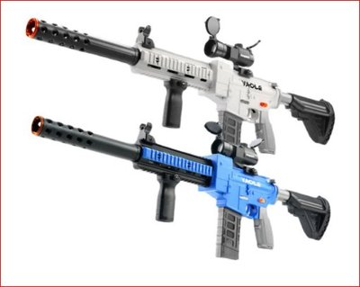美的生存遊戲-安全玩具M416玩具槍下供電動連發軟彈阻擊對戰M4軟彈槍EVA海棉彈生存遊戲-安全玩具M416玩具槍下供電