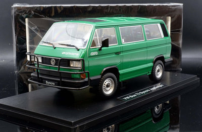 【MASH】現貨特價 KK scale 1/18 VW T3 Syncro 16 inch 1987 green
