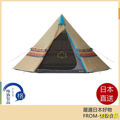 CC小鋪【日本直送！！】LOGOS 納瓦霍帳篷 300-BB 400-BB 戶外 露營 六角形