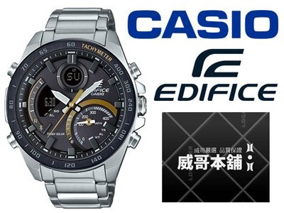 【威哥本舖】Casio台灣原廠公司貨 EDIFICE ECB-900DB-1C 太陽能藍芽連線錶 ECB-900DB
