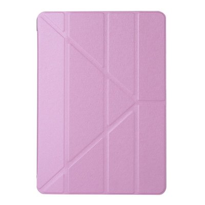 GMO 4免運 Apple蘋果 iPad 2 3 4 代 蠶絲紋Y型 皮套保護套 保護殼手機套手機殼粉紅