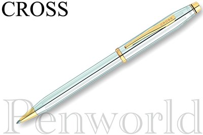 【Penworld】CROSS高仕 CenturyII新世紀 3302WG 金鉻原子筆