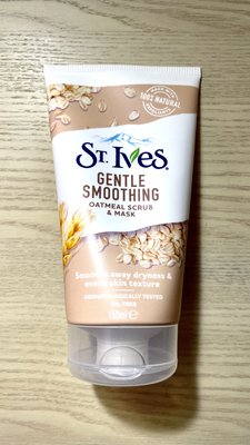 英國第一領導品牌 St Ives 燕麥洗淨磨砂膏/面膜-滋養光滑款 150ml