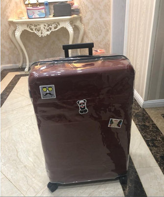新品適用無印良品MUJI行李箱保護套免脫卸透明旅行拉桿箱套63/88/105L