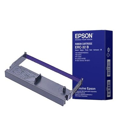 EPSON原廠收銀機色帶 ERC-32（黑色）