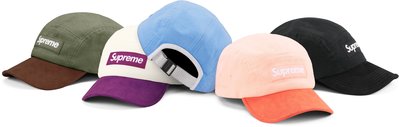 【紐約范特西】預購 SUPREME SS23 SUEDE VISOR CAMP CAP 麂皮 露營帽