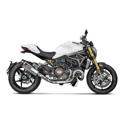 DNS部品 Akrapovic 排氣管 DUCATI MONSTER 1200 鈦合金全段排氣管